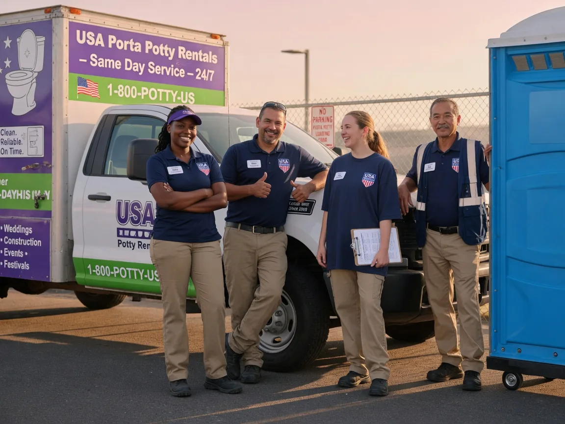 Porta Potty Rental company in Scotts Valley, CA